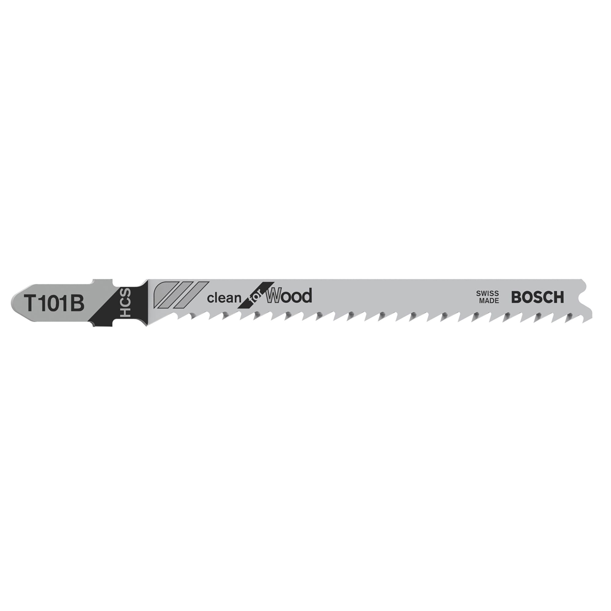 Bosch T-shank Jigsaw blade T101B (L)100mm, Set of 5