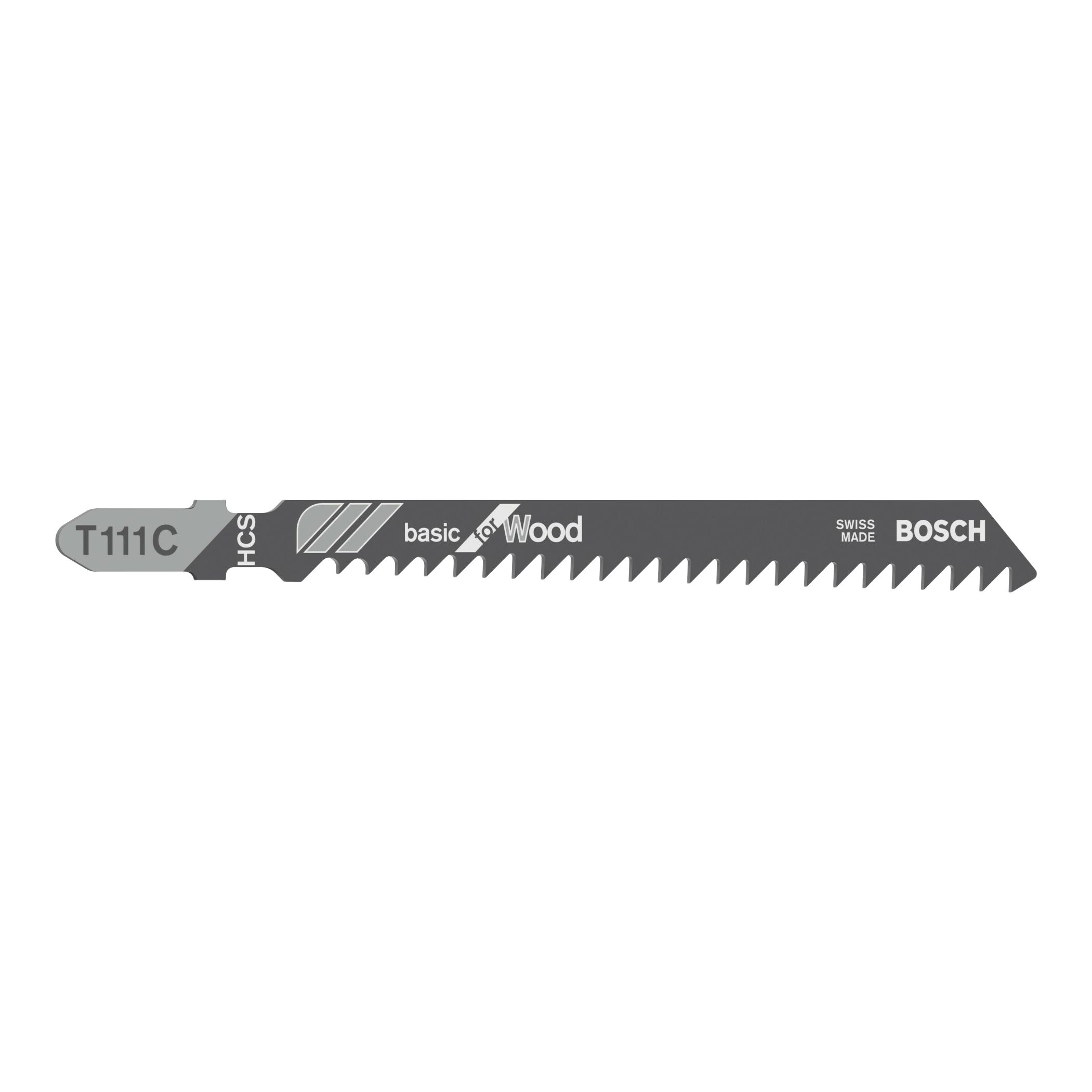 Bosch T-shank Jigsaw blade T111C (L)100mm, Pack of 3