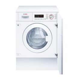 Bosch White Built-in Condenser Washer dryer, 7kg/4kg
