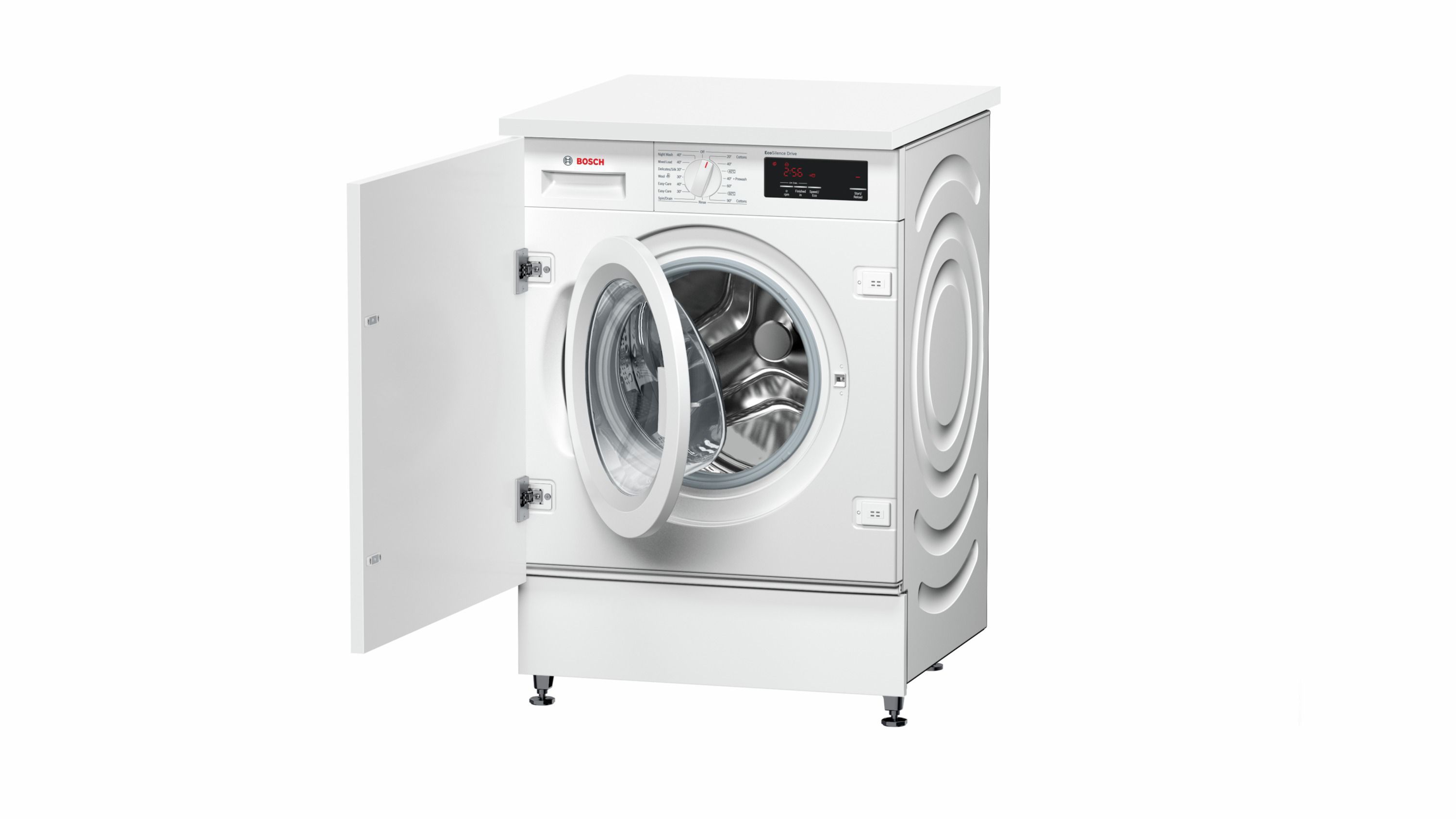 Bosch Wiw28300gb White Built In Washing Machine 8kg Diy At B Q