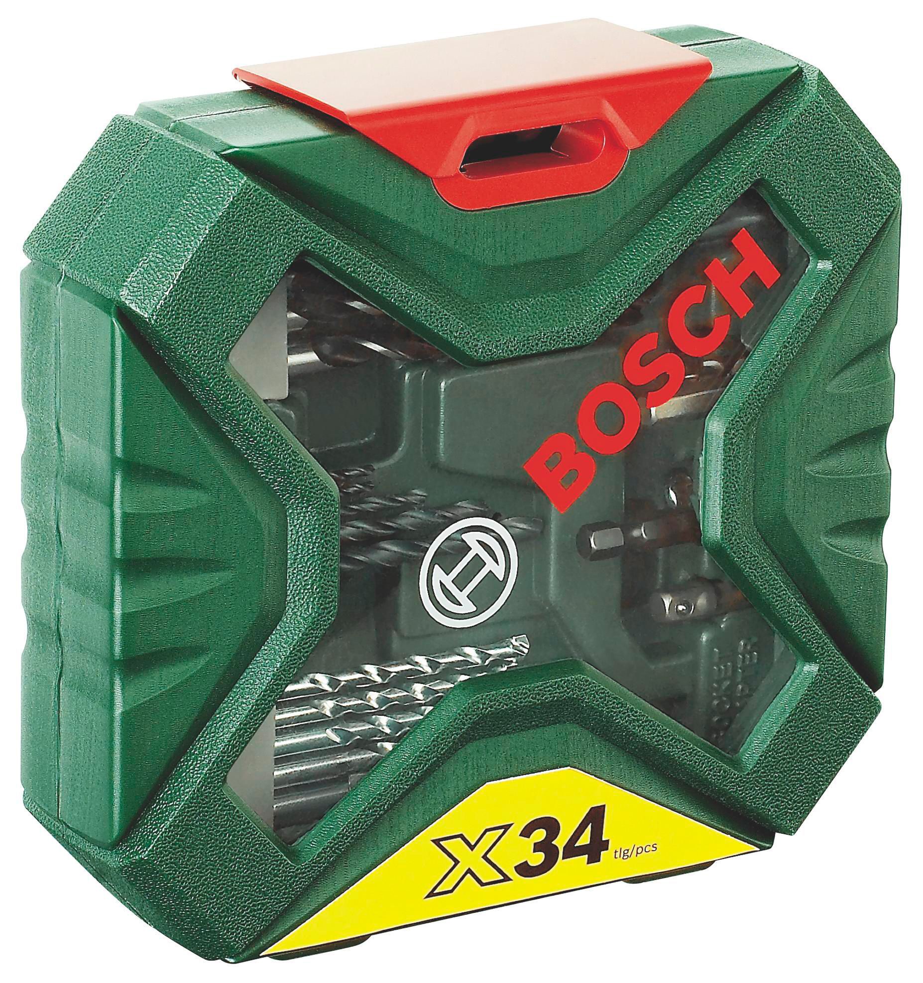 Bosch X-Line HSS Drill bit set (34 piece)