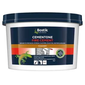 Bostik Cementone Buff Ready mixed Fire cement, 1kg Tub
