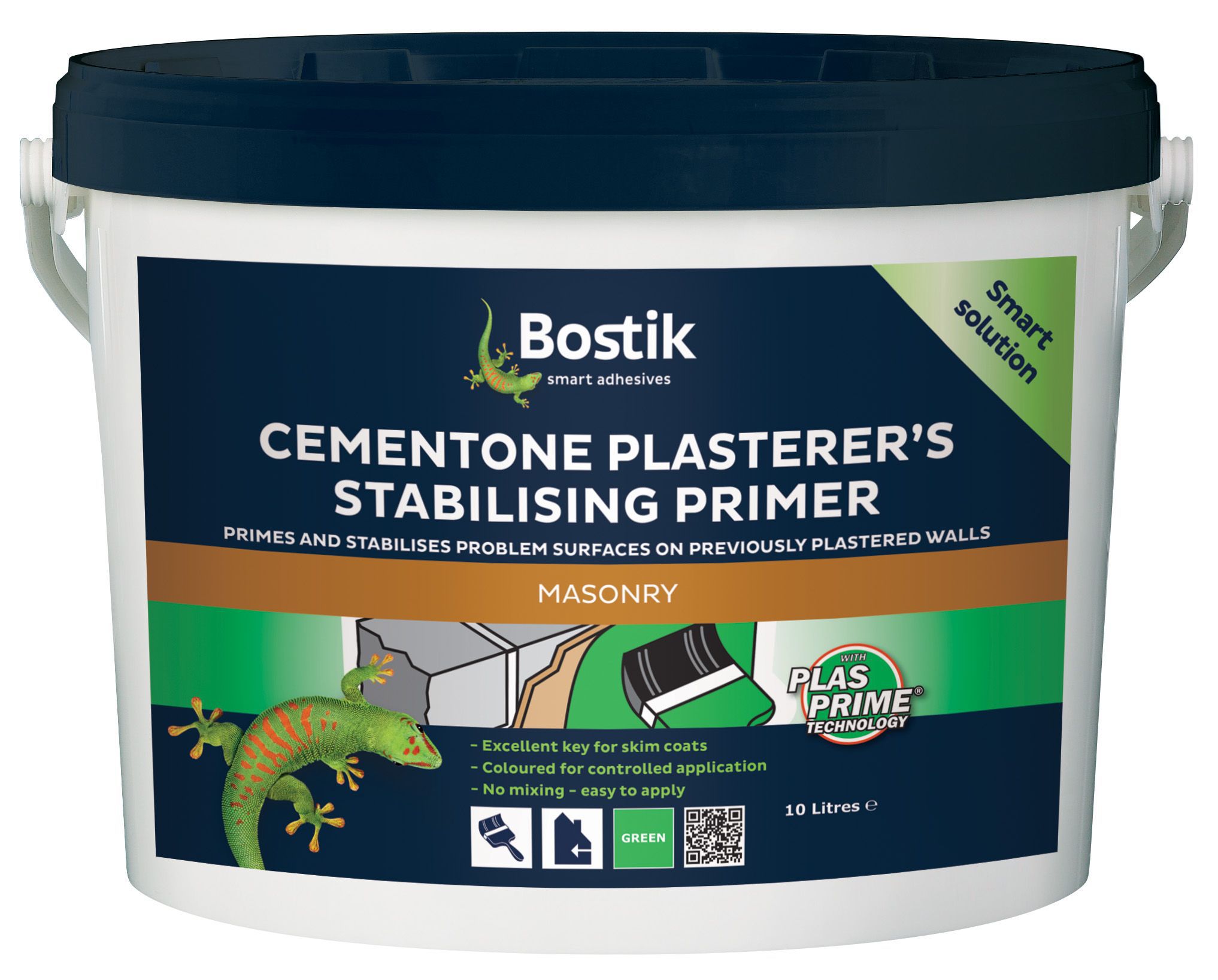 Bostik Cementone Green Stabilising primer, 10L Tub