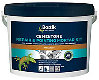 Bostik Cementone Grey Repair & pointing kit, 10kg Tub
