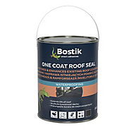 Bostik One coat Black Roof & gutter Sealant, 5L