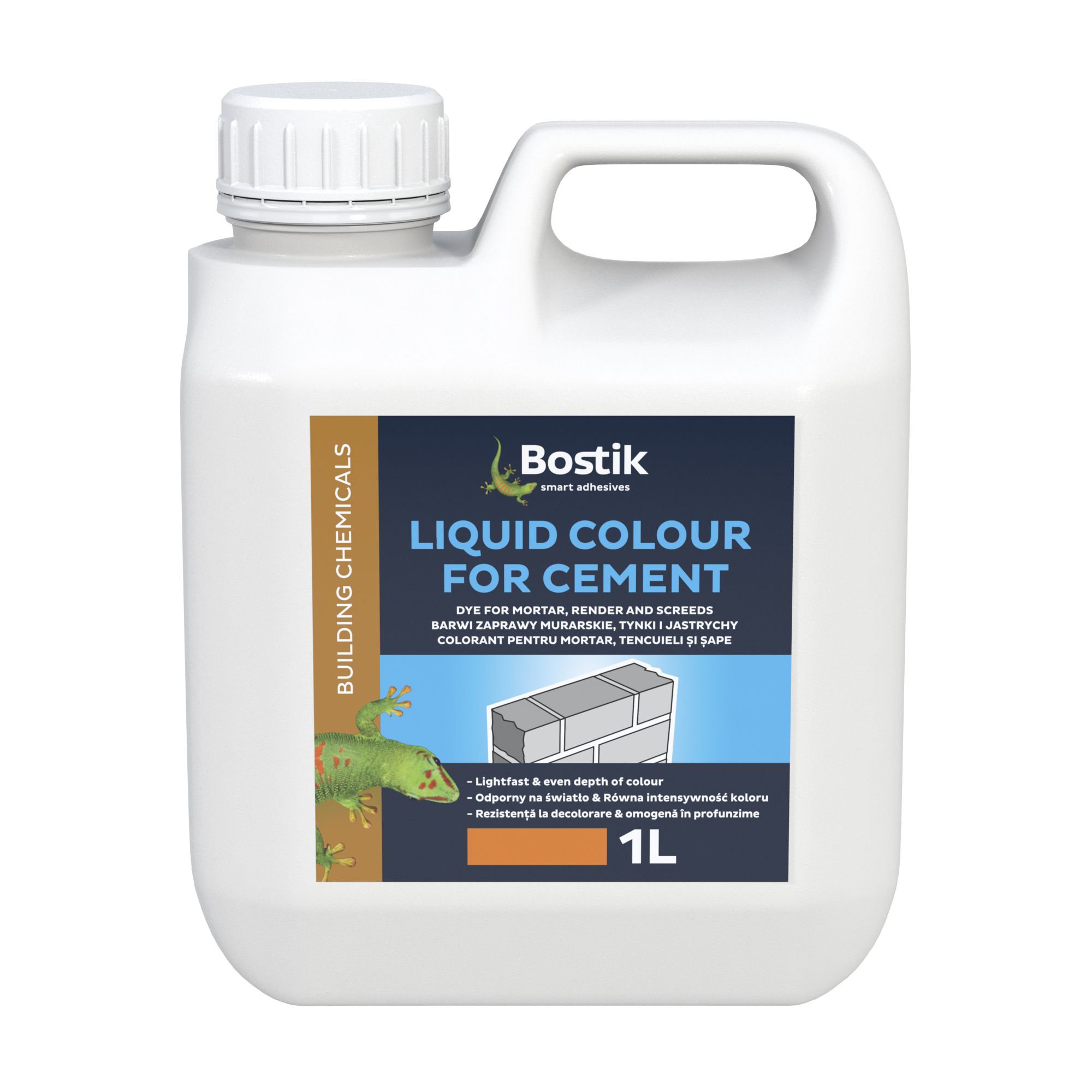 Bostik Orange, Liquid colour, 1L Jerry can