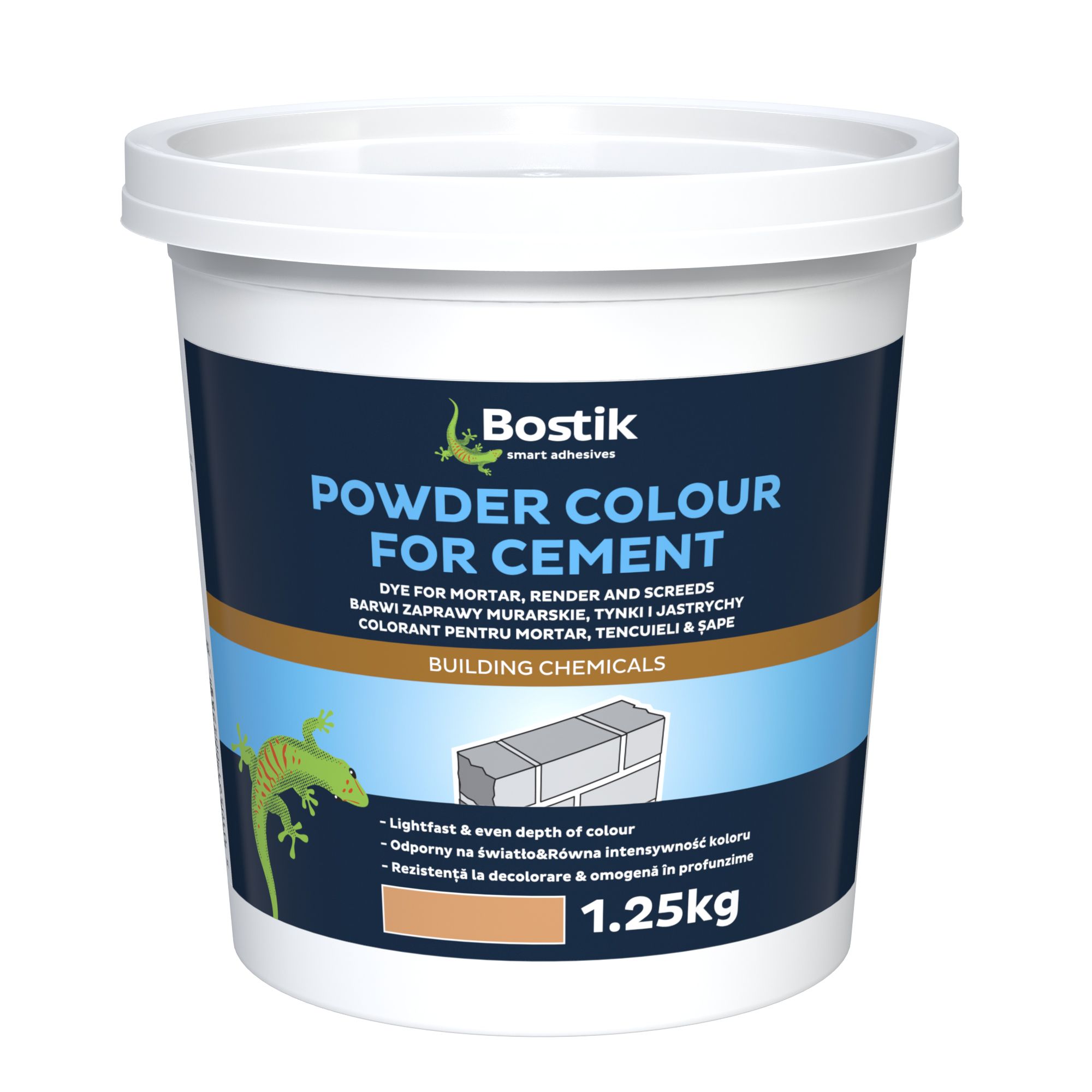 Bostik Orange, Powder colour Tub 1.25kg