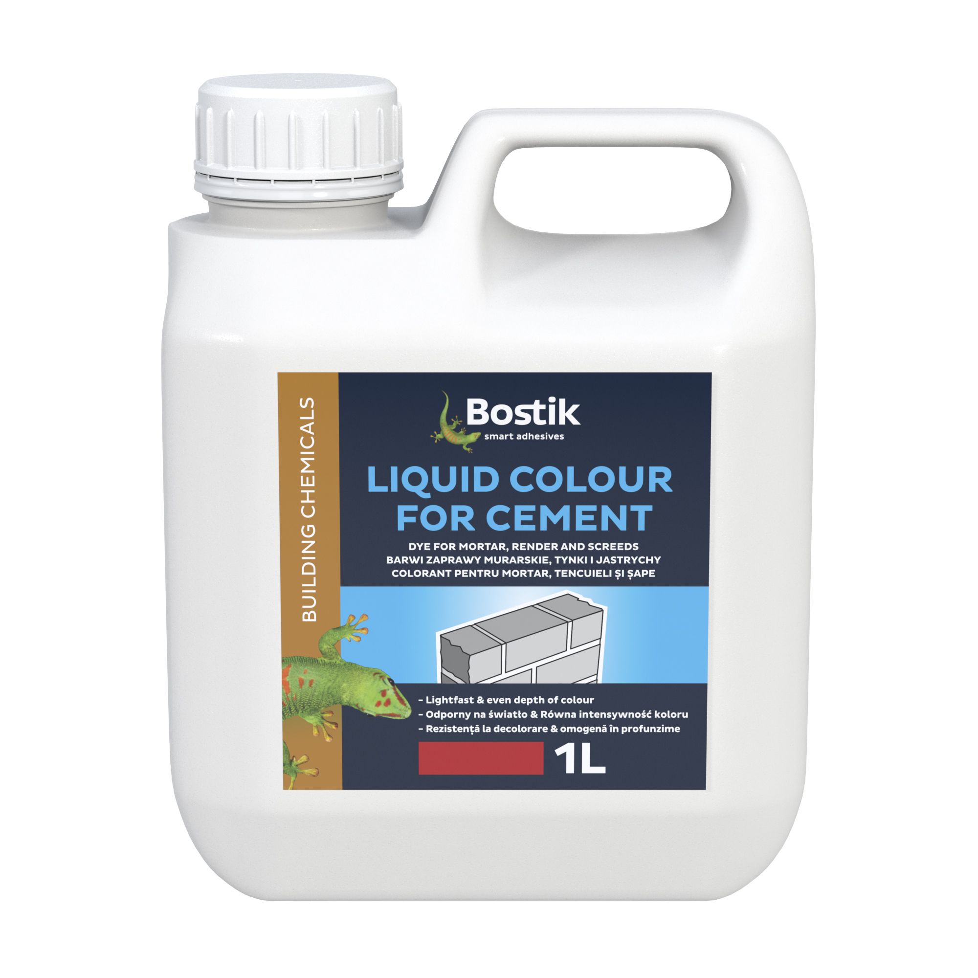 Bostik Red, Liquid colour, 1L Jerry can
