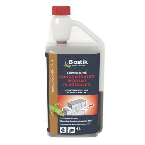 Bostik Smart adhesives Dark brown Concentrated mortar plasticiser, 1L Bottle 1150g