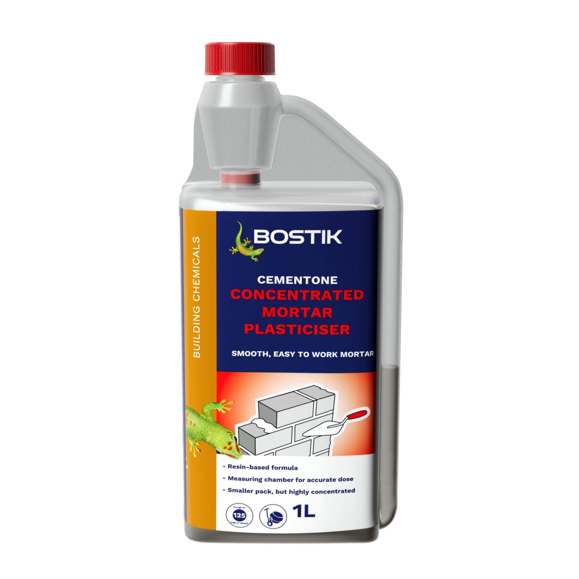 Bostik Smart adhesives Dark brown Mortar plasticiser, 1L Bottle