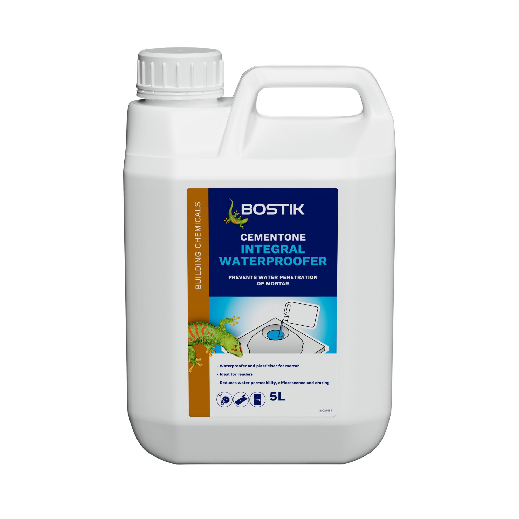 Bostik Smart adhesives Orange Frostproofer, 5L Jerry can