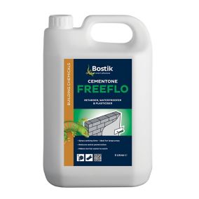 Bostik Smart adhesives Orange Waterproofing & air entraining admixture, 5L Jerry can 5288g