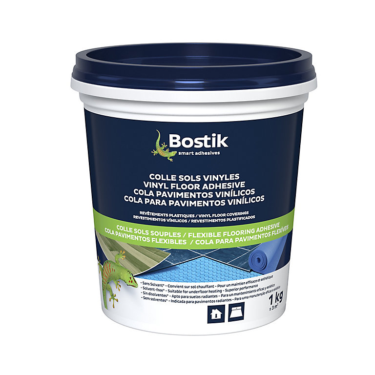 Bostik Solvent Free Flooring Adhesive, Vinyl Floor Glue Remover