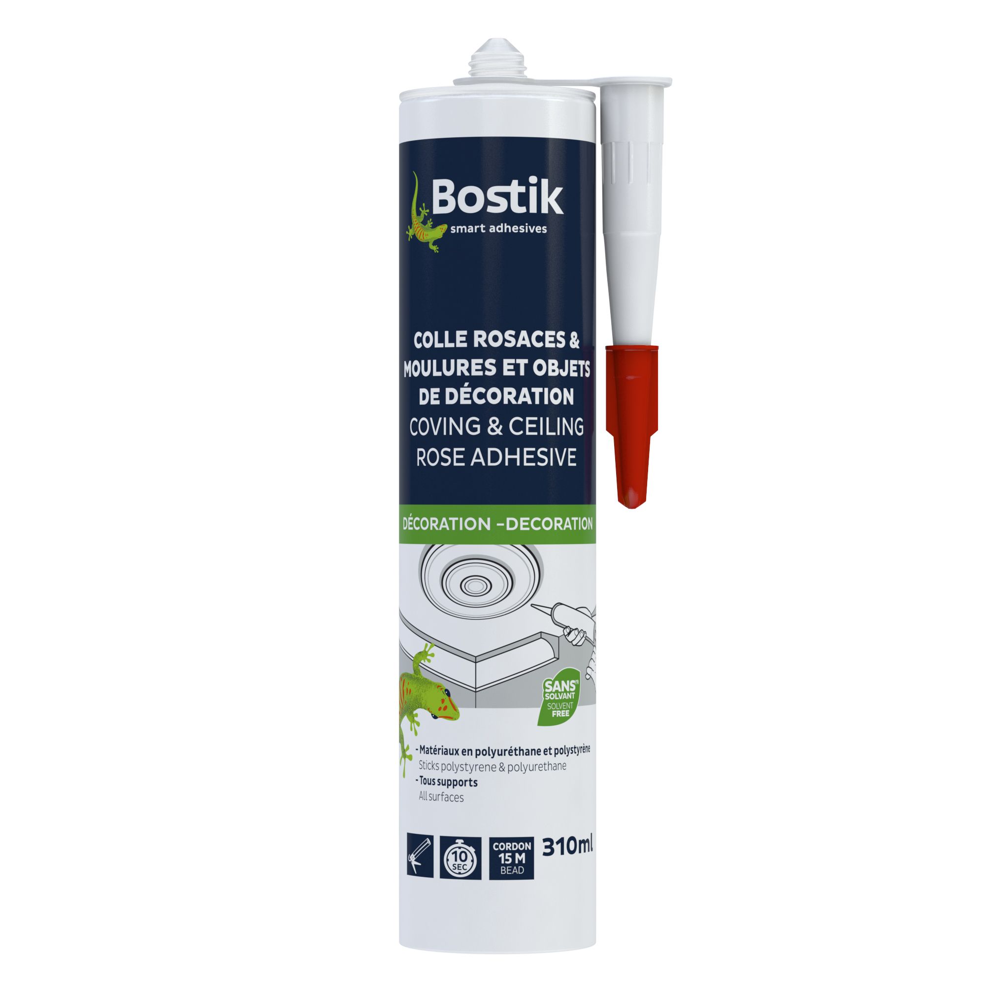 Bostik White Moulding Glue 310ml DIY at B&Q