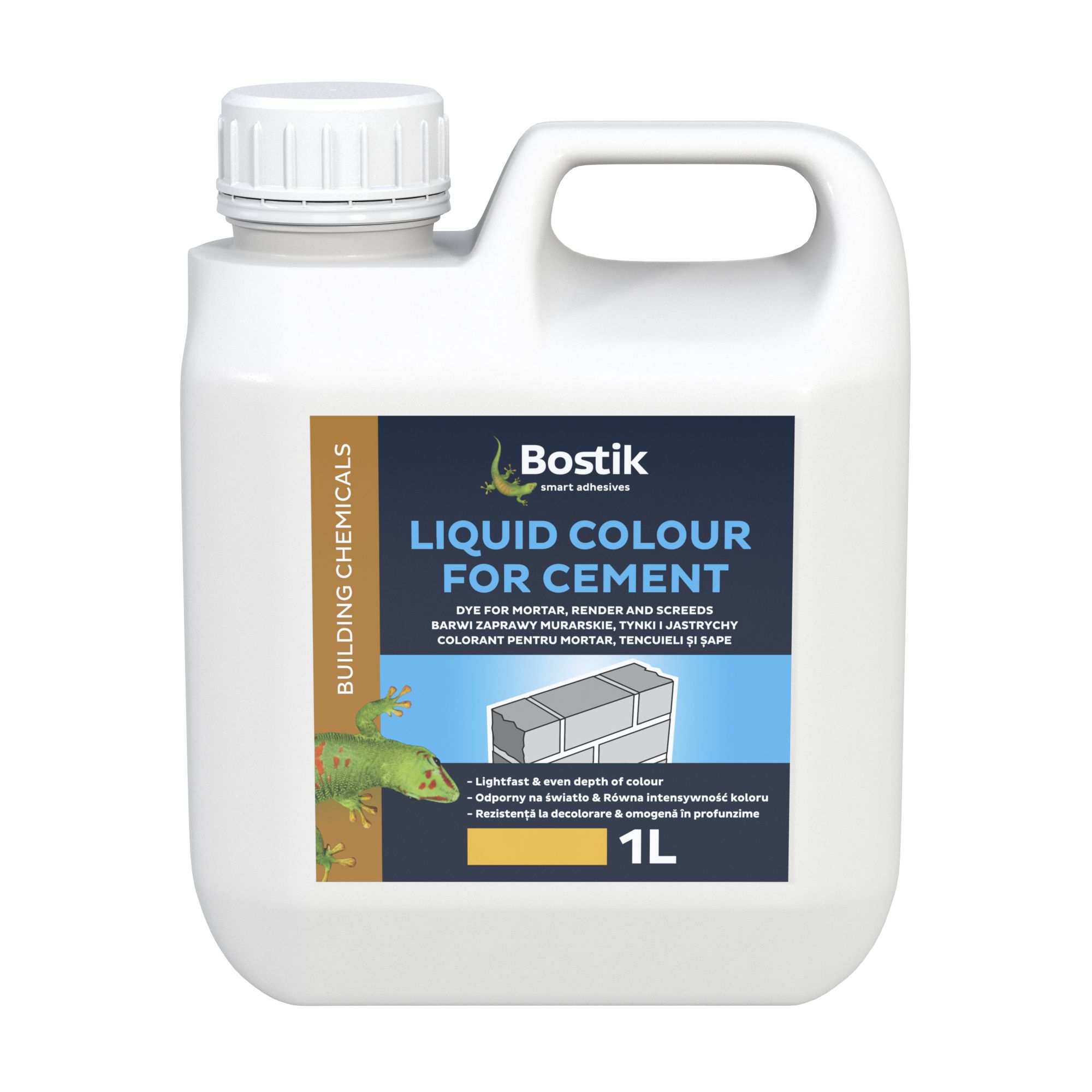 Bostik Yellow, Liquid colour, 1L Jerry can