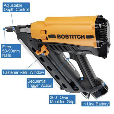 Bostitch on sale cordless nailer