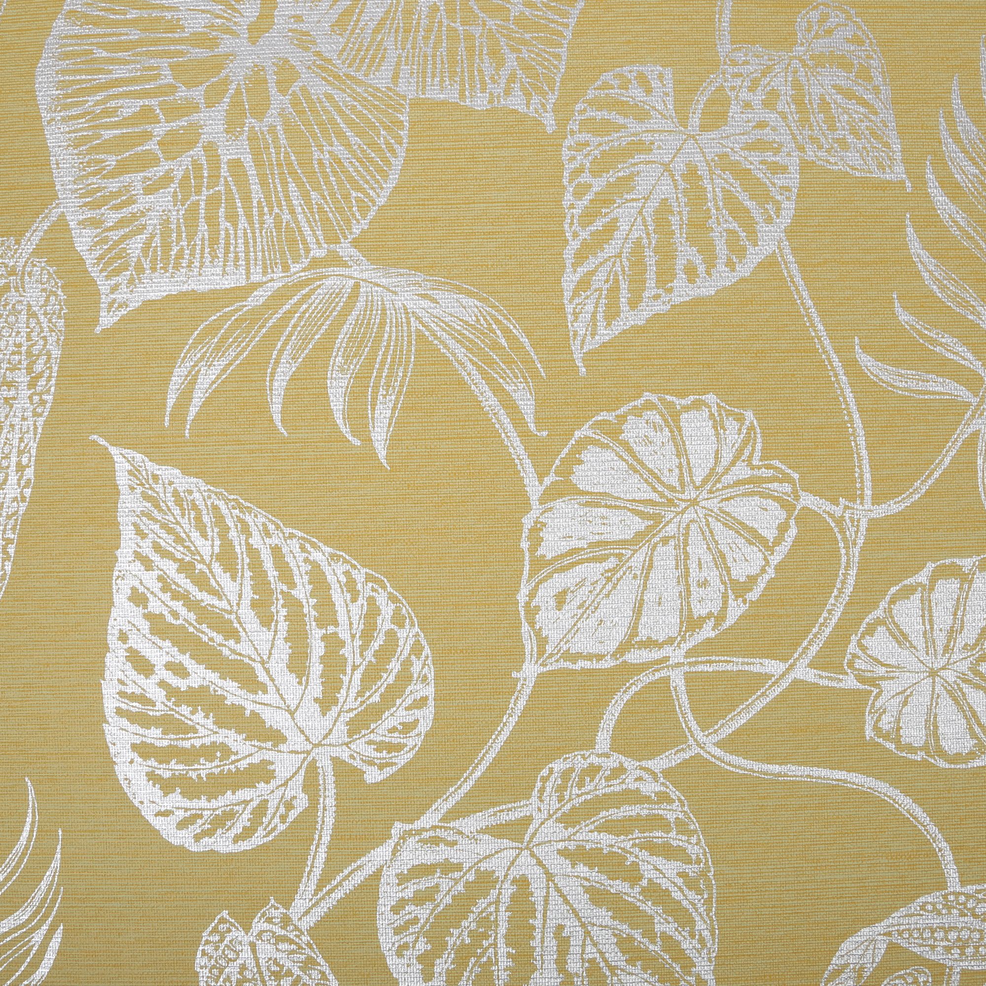 Boutique Betel Ochre Metallic effect Textured Wallpaper Sample