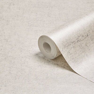 Boutique Fibrous balmoral Metallic effect Wallpaper