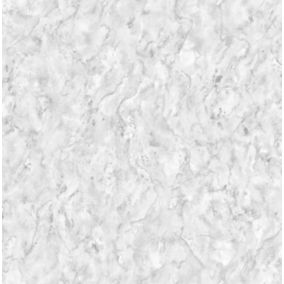 Boutique Grey Marble Metallic effect Smooth Wallpaper Sample