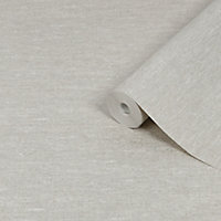 Boutique Horizon Grey Textured Wallpaper Sample