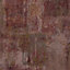 Boutique Industrial Concrete Rust Red Concrete effect Textured Wallpaper
