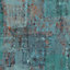 Boutique Industrial Concrete Verdigris Blue Concrete effect Textured Wallpaper