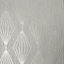 Boutique Marquise Geometric Silver glitter effect Textured Wallpaper Sample