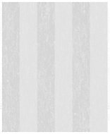 Boutique Mercury Grey Striped Metallic effect Embossed Wallpaper