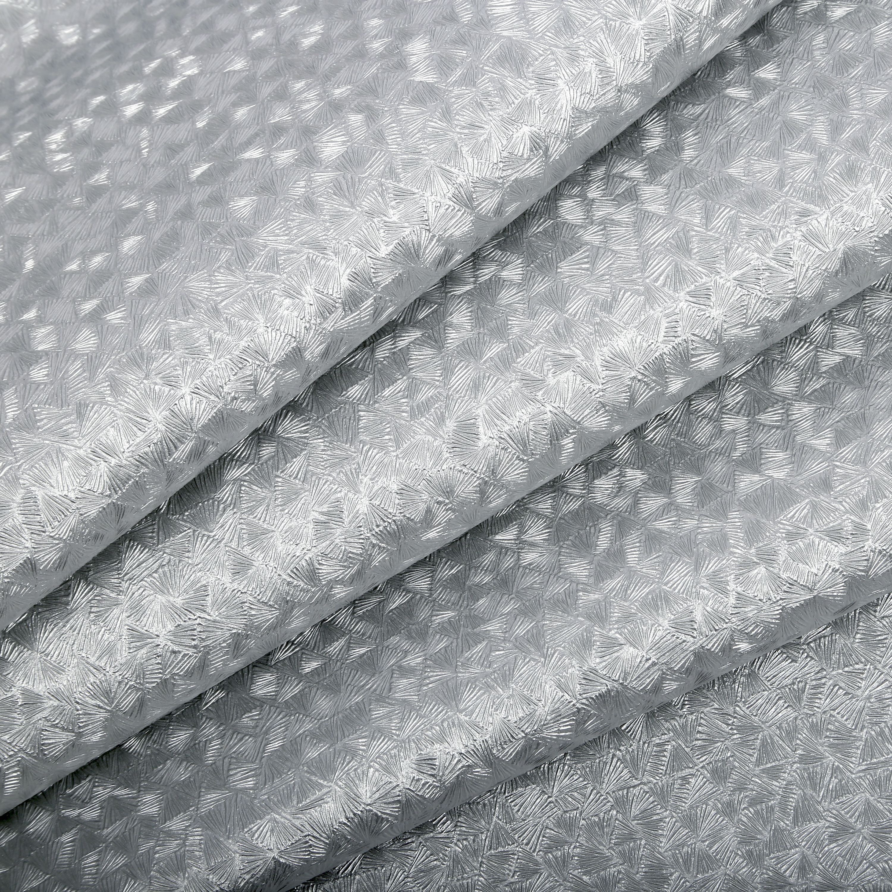 Boutique Minori Silver effect Embossed Wallpaper