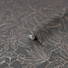 Boutique Paradise Brown Smooth Wallpaper Sample
