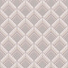 Boutique Solitaire Taupe Geometric Metallic effect Smooth Wallpaper