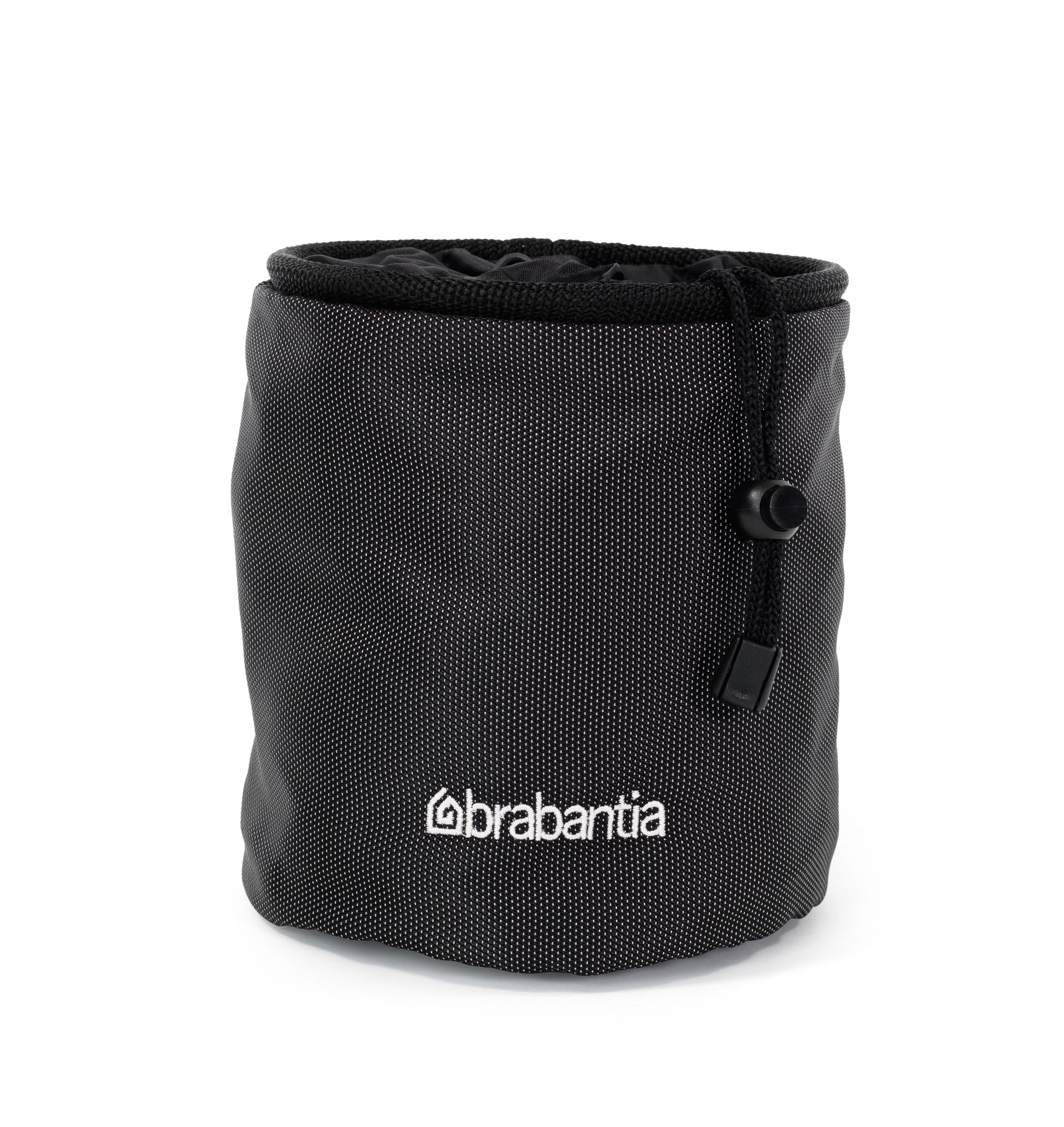 Brabantia Black Clothes peg holder, (H)150mm (W)140mm