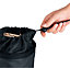 Brabantia Black Clothes peg holder, (H)150mm (W)140mm