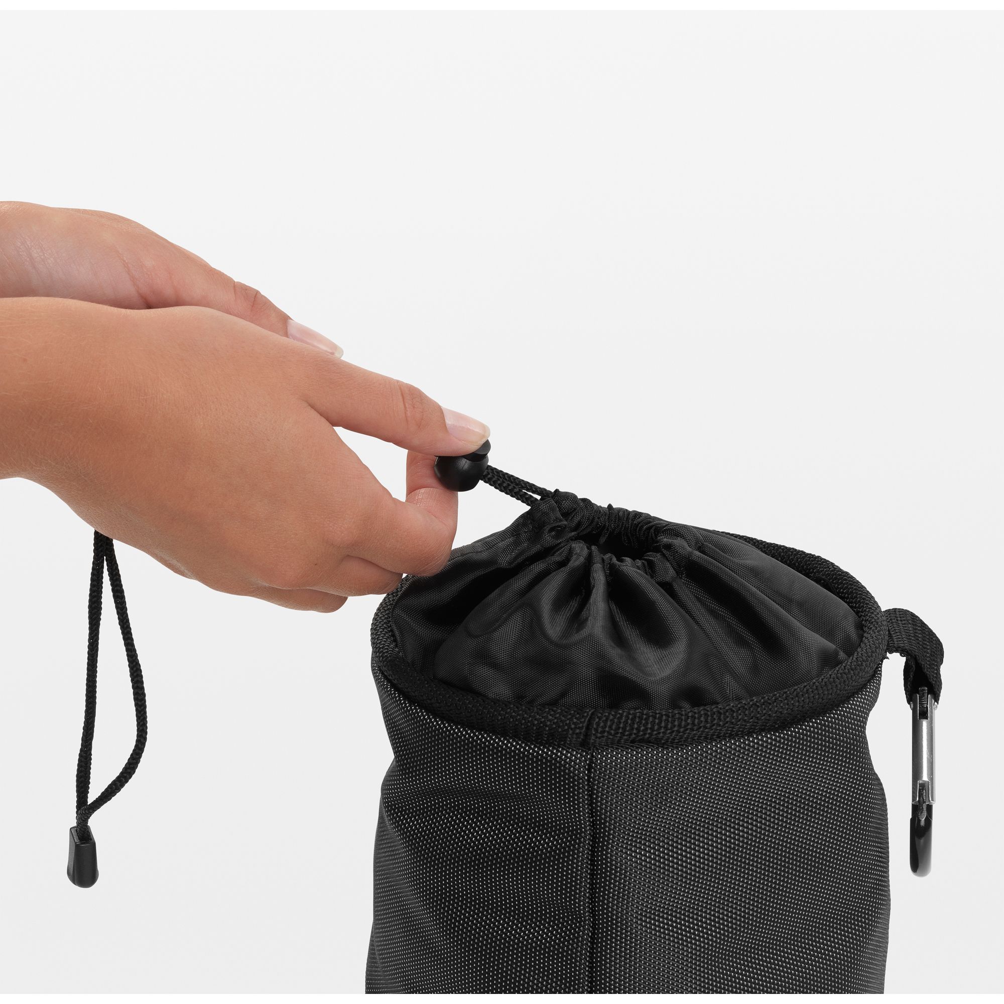 Brabantia Black Fabric Peg bag (H)28cm (W)17.5cm