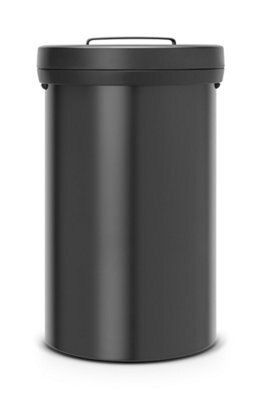 Brabantia Black Metal Bin - 60L