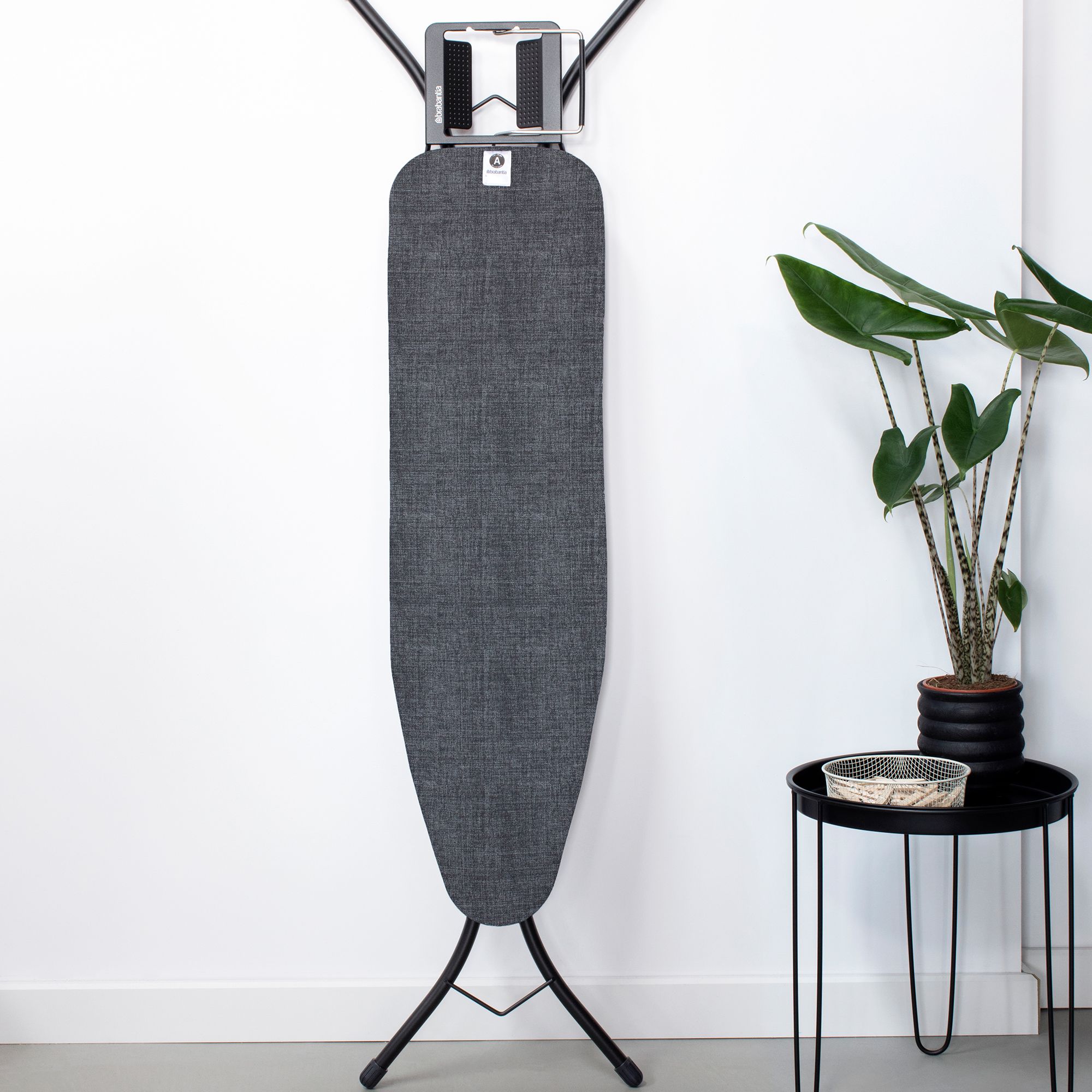 Brabantia Denim Black Ironing board (L)128cm (W)48cm
