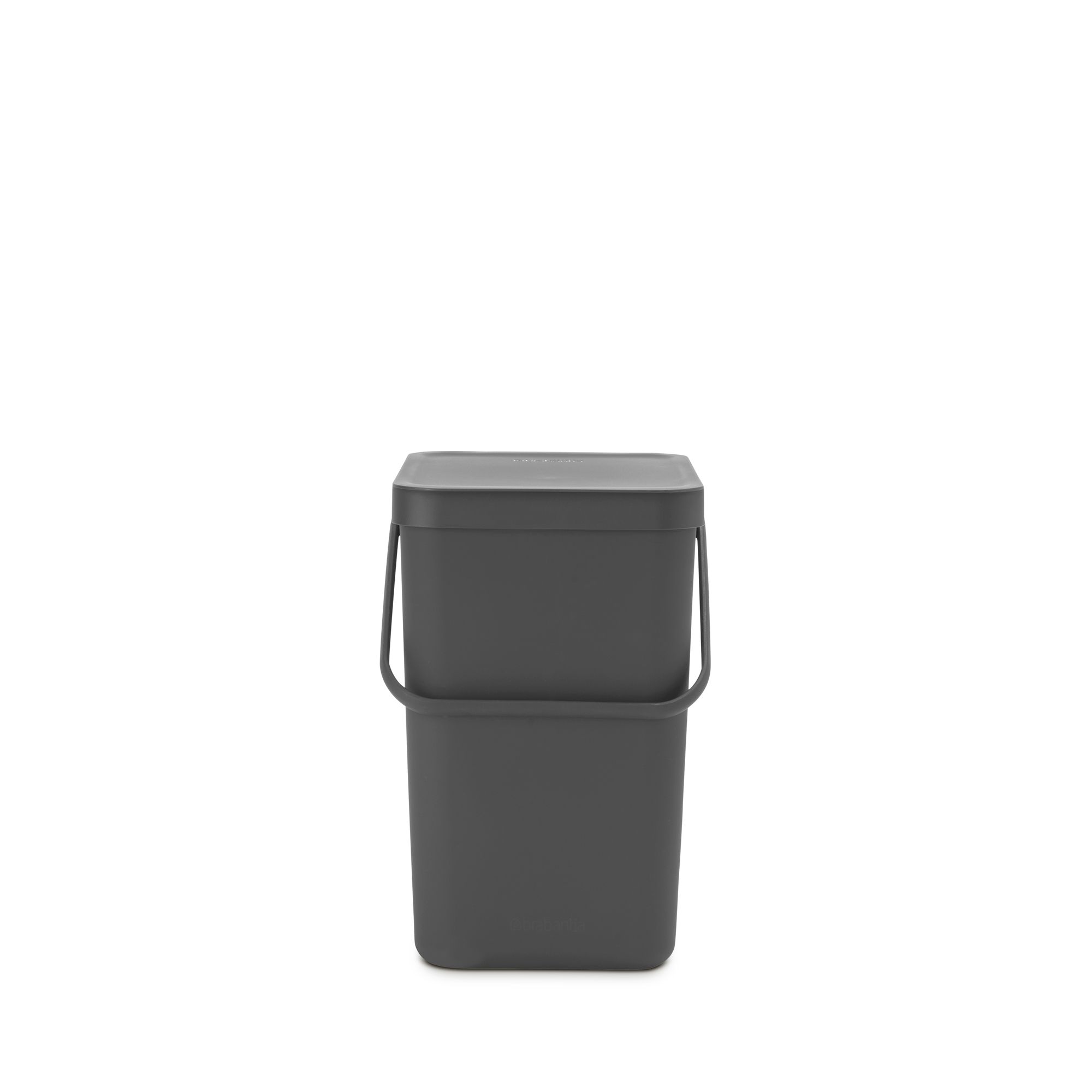 Brabantia Grey Plastic Bin - 25L Freestanding