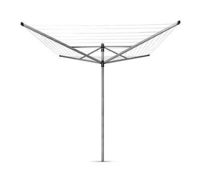 Brabantia Lift-O-Matic Silver Steel Rotary airer, 50m
