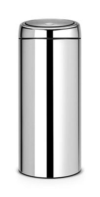 Brabantia Silver effect Metal Bin - 30L