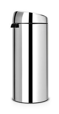 Brabantia Silver effect Metal Bin - 30L