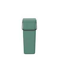 Brabantia Sort & Go Fir Green Plastic Recycling bin - 40L