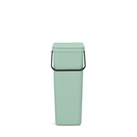Brabantia Sort & Go Jade Green Plastic Recycling bin - 40L