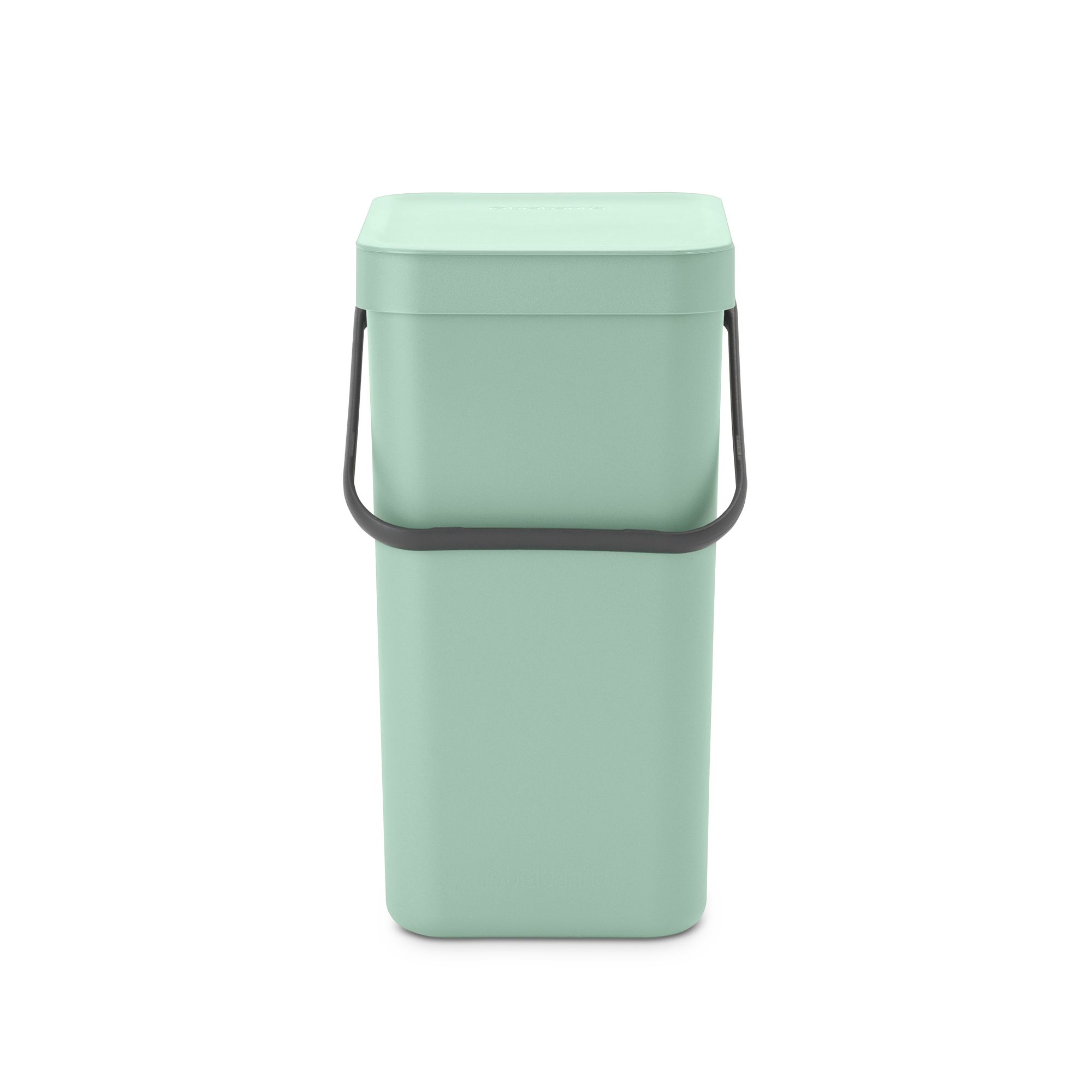 Brabantia Sort & Go Standard Jade green Plastic Bin - 12L Freestanding