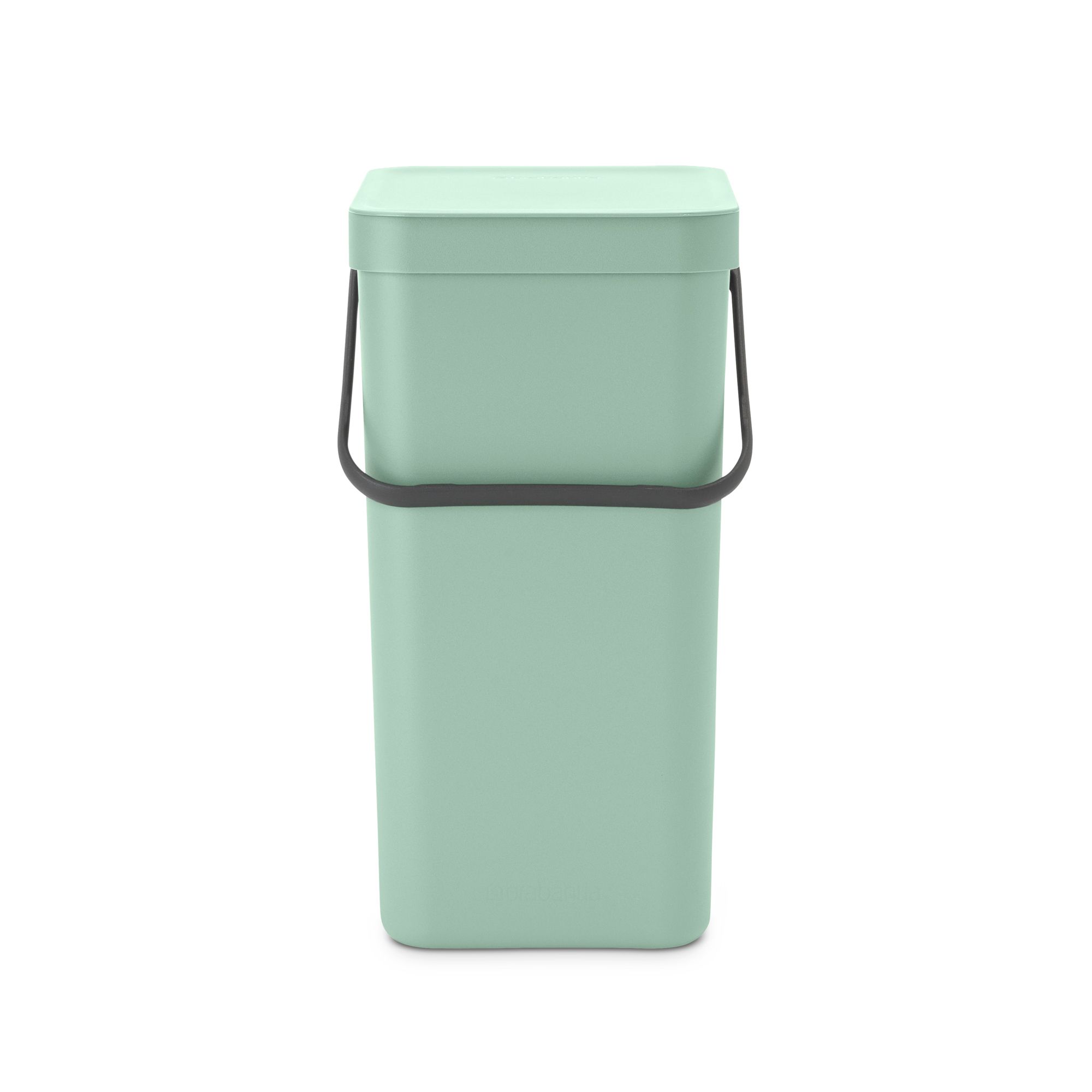 Brabantia Sort & Go Standard Jade green Plastic Bin - 16L Freestanding