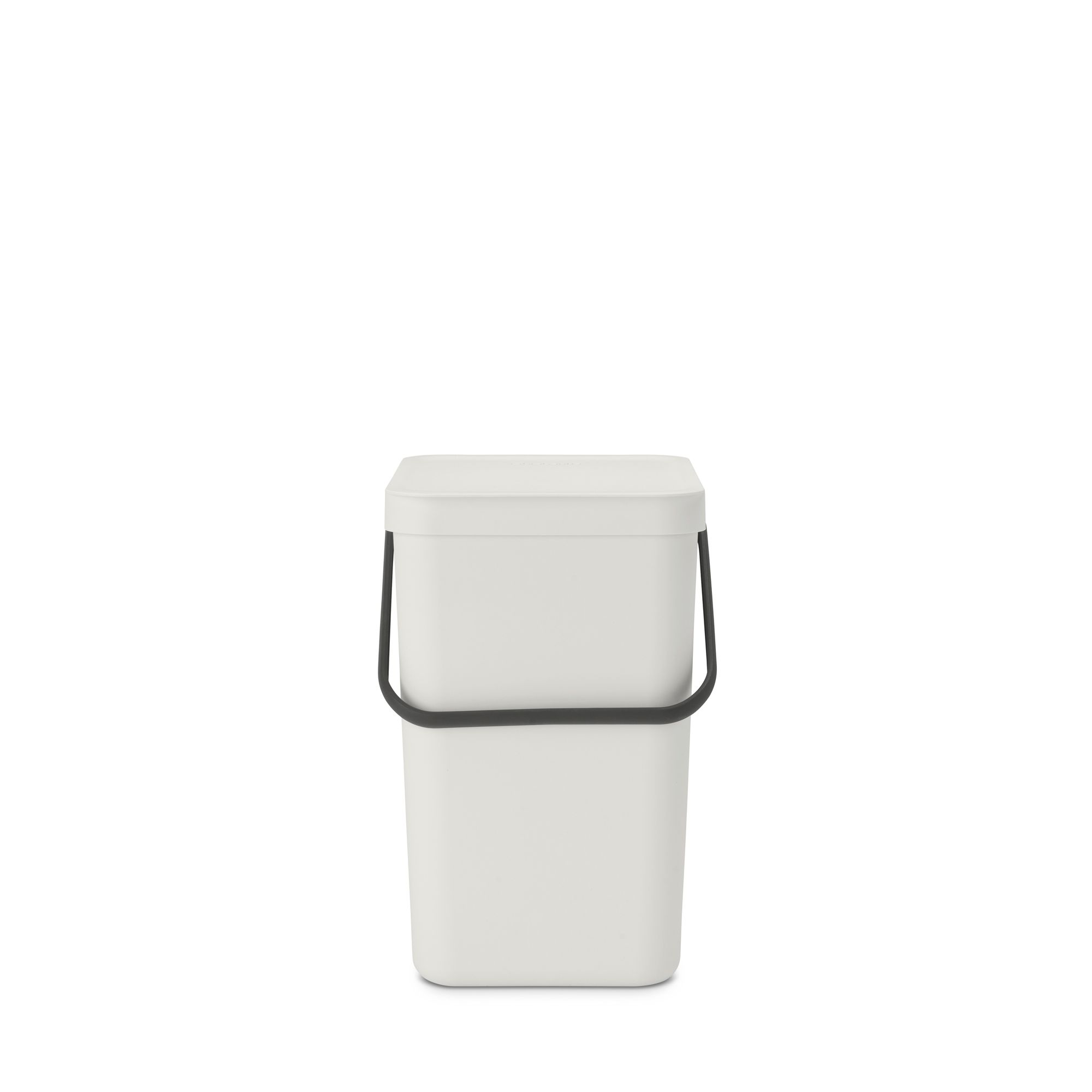 Brabantia Sort & Go Standard Light Grey Plastic Recycling bin - 25L Freestanding