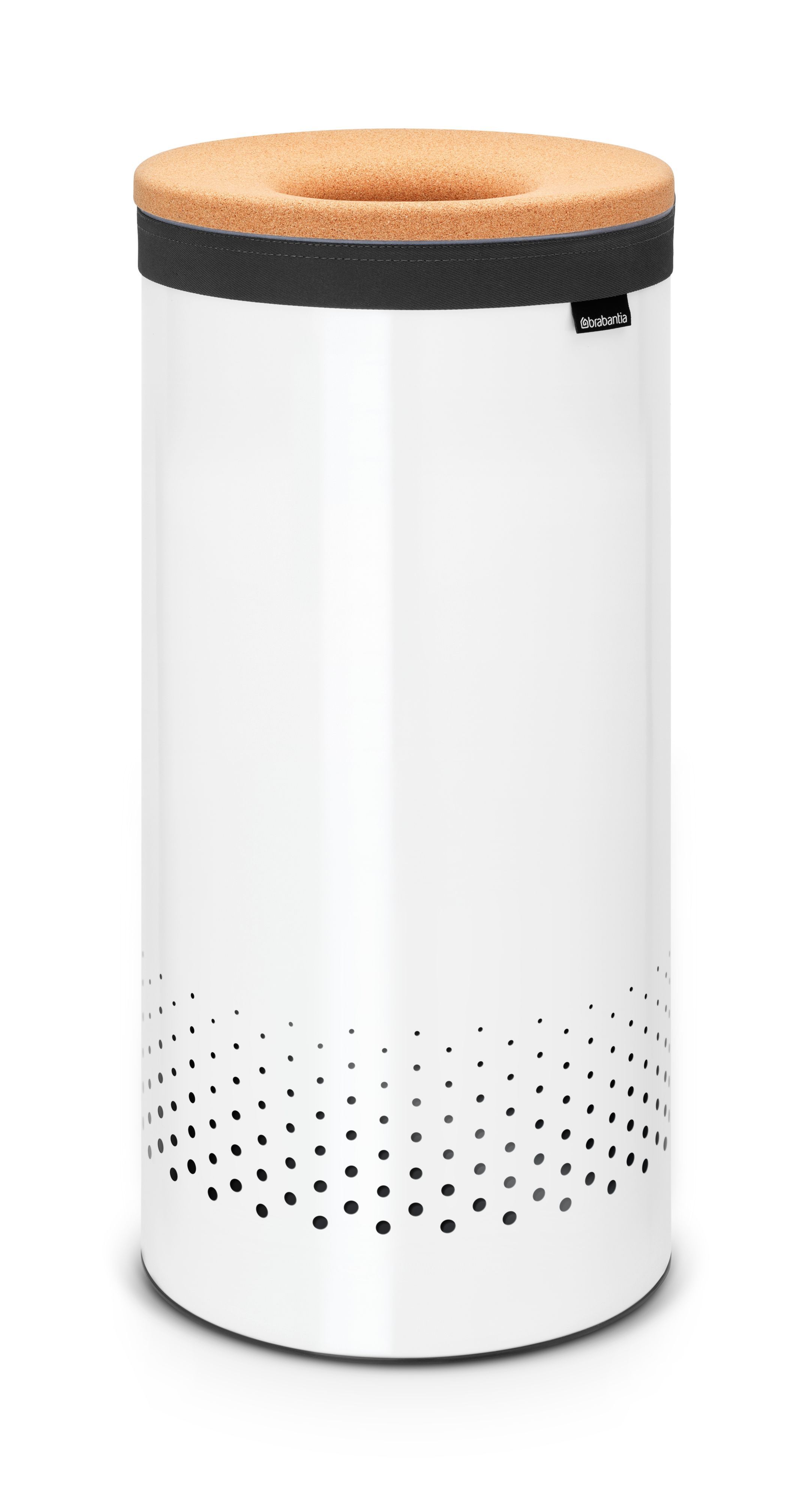 Brabantia White Laundry bin, 35L