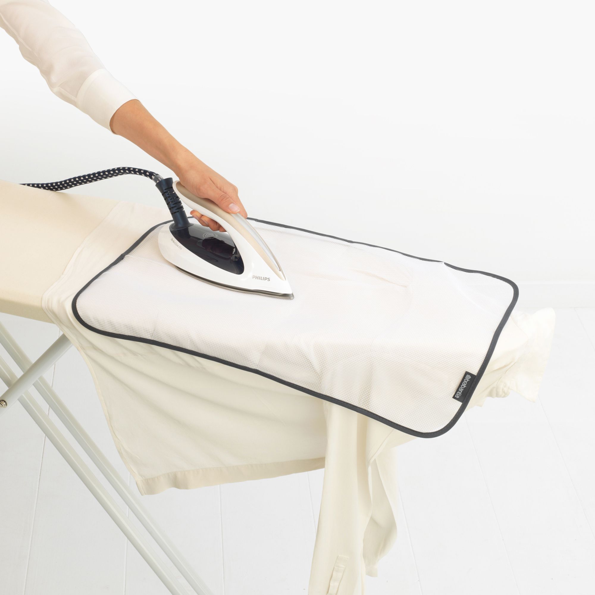 Brabantia White Protective ironing cloth (L)39.5cm (W)39.5cm
