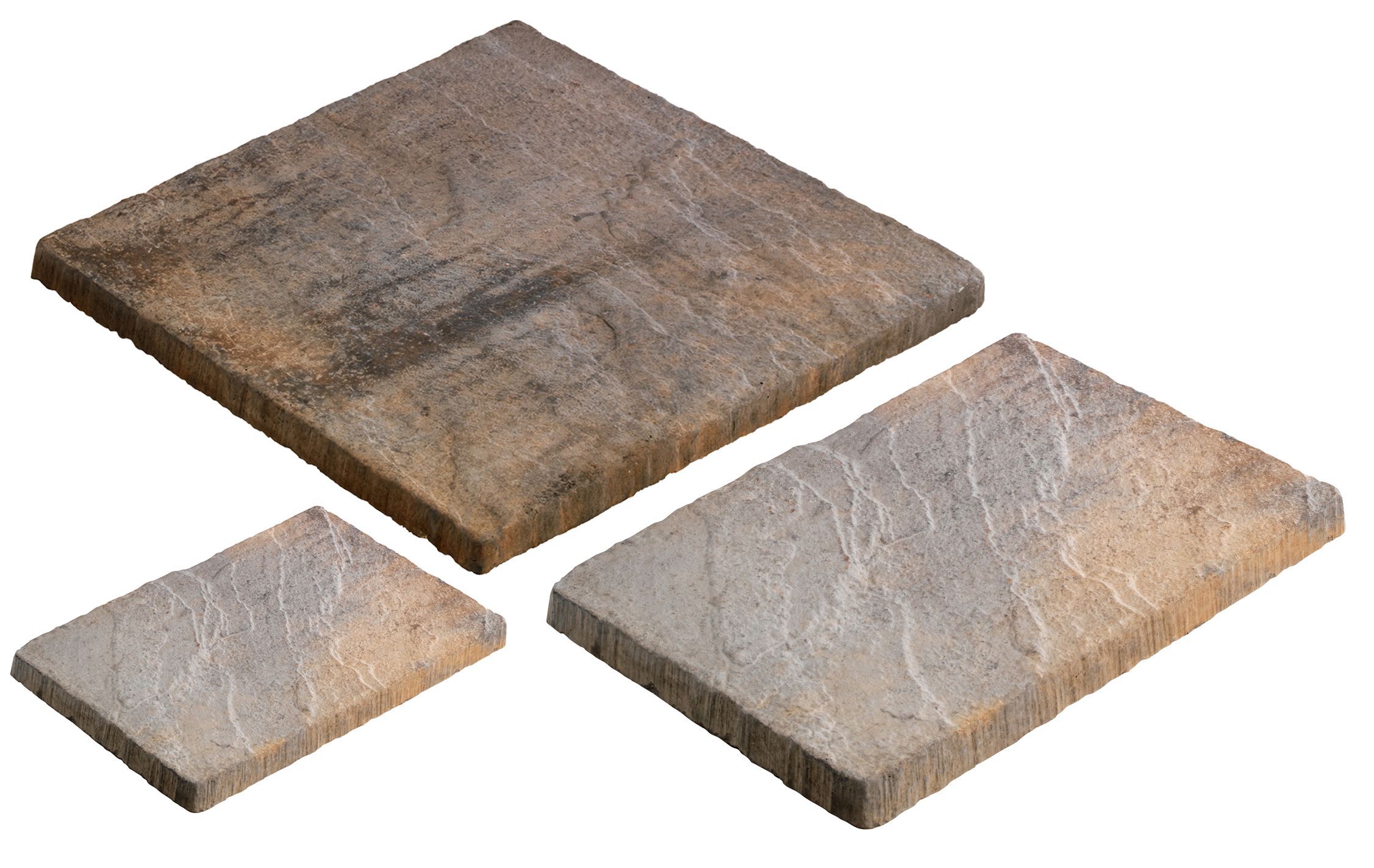 Bradstone Ashbourne York brown Reconstituted stone Paving set, 9.72m² Pack of 48