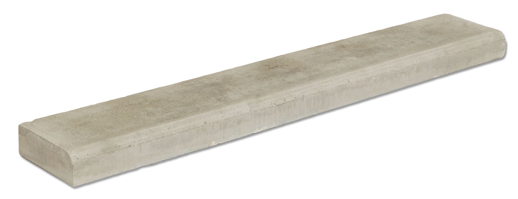 Bradstone Charcon Bullnose Grey Paving edging (H)150mm (W)914mm (T)50mm