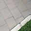 Bradstone Grey Cement Paving slab, 0.54m² (L)900mm (W)600mm